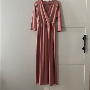 💞 Blush Maternity wrap dress 💞